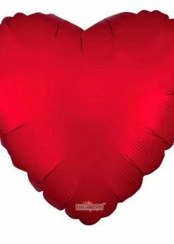 Funny Balloonsusa Matte Red Heart 16259 - 18 Foil Balloons