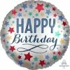 Funny Balloons Usa Foil Balloons Birthday Satin With Stars 3906501