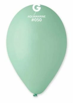 Funny Balloons Usa G110: #050 Acquamarine 115000 Standard Color 12 In