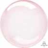 Funny Balloonsusa Foil Balloons Clearz Crystal Petite Dark Pink 8298511 - 10 In