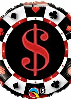 Funny Balloonsusa Casino 43389 Foil Balloons