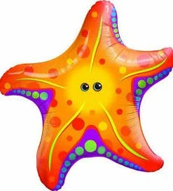 Funny Balloonsusa Foil Balloons Super Starfish 35373