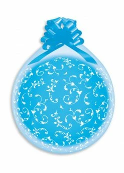 Funny Balloons Usa G18: #625 White Stuffing Printed Balloons 921649 Latex Balloons