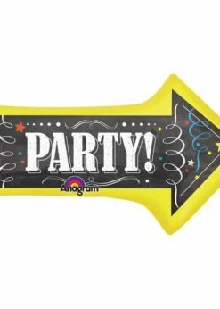 Funny Balloonsusa Foil Balloons Chalkboard Birthday Arrow 29004