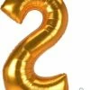 Funny Balloonsusa 2 Jumbo Gold 3889011 - 53 In
