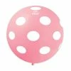 Funny Balloons Usa GS30: #057 Pink/White Polka Dot 327380 1 Funny Balloons Usa GS30: #057 Pink/White Polka Dot 327380