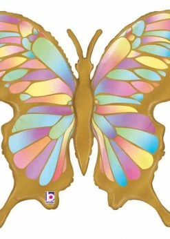 Funny Balloons Usa Opal Butterfly 25093 Foil Balloons