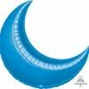 Funny Balloons Usa Blue Crescent 1622699 - 26 In