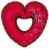 Funny Balloonsusa Mini I Love You Red Heart