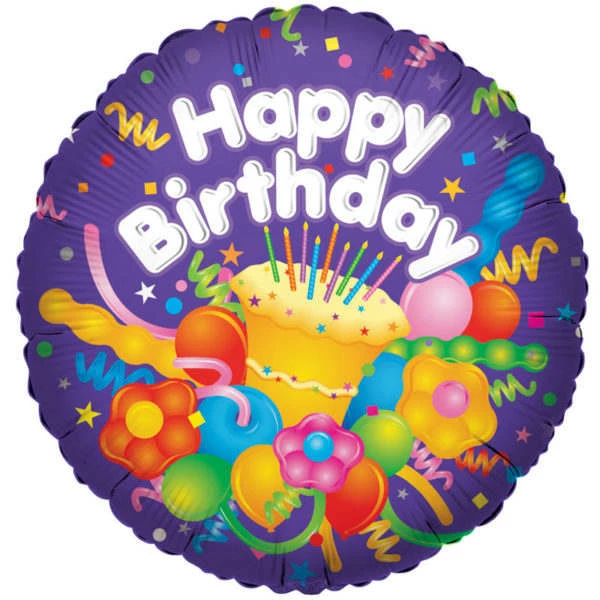 Funny Balloonsusa Happy Birthday 17721-18 Foil Balloons 3 Funny Balloonsusa Happy Birthday 17721-18 Foil Balloons