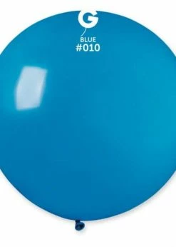 Funny Balloons Usa G30: #010 Blue 329780 Standard Color 31 In Latex Balloons