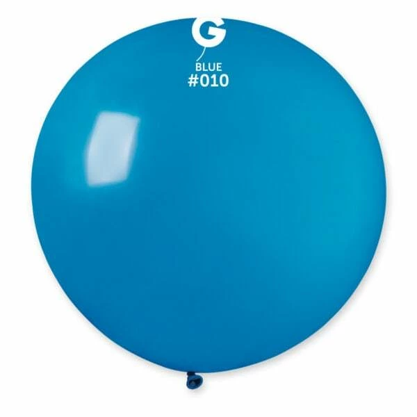 Funny Balloons Usa G30: #010 Blue 329780 Standard Color 31 In Latex Balloons 3 Funny Balloons Usa G30: #010 Blue 329780 Standard Color 31 In Latex Balloons
