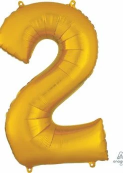 Funny Balloons Usa Foil Balloons 2 Gold 3655401 - 26 In