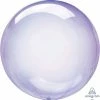 Funny Balloonsusa Foil Balloons Clearz Crystal Purple 8285111 - 18 In