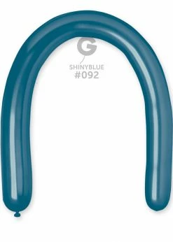 Funny Balloons Usa DB6: #092 Shiny Blue 359251 Shiny Balloons