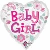 Funny Balloonsusa Foil Balloons Baby Girl Flowers 3363901 - 17 In