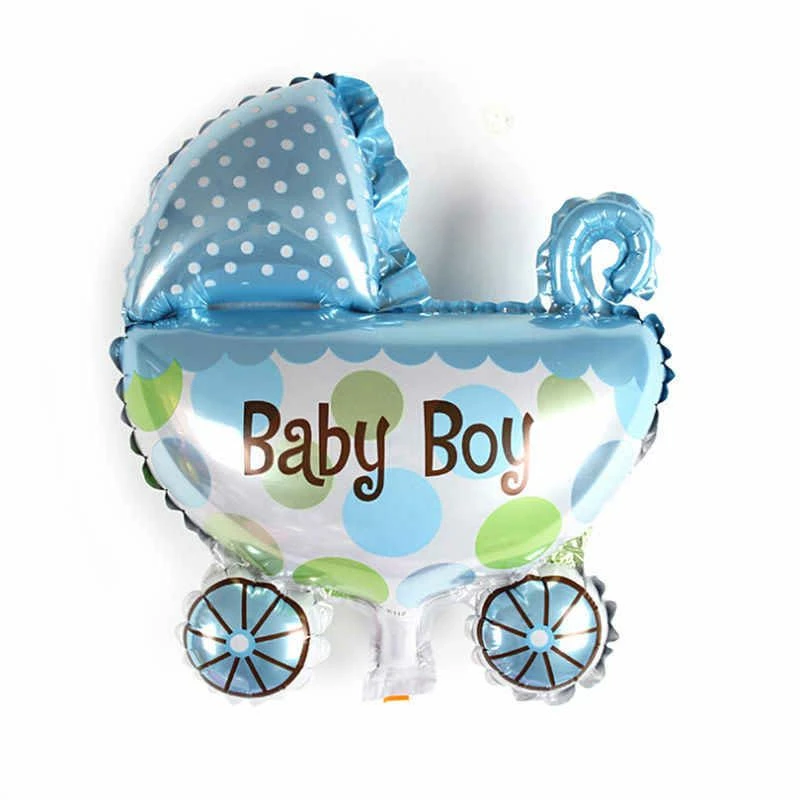 Funny Balloonsusa Foil Balloons Mini Baby Boy Stroller 10108 3 Funny Balloonsusa Foil Balloons Mini Baby Boy Stroller 10108