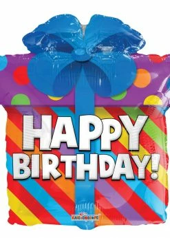 Funny Balloonsusa Brithday Present Shape 15943-18