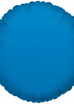 Funny Balloons Usa Foil Balloons Royal Blue Round 17423 - 18