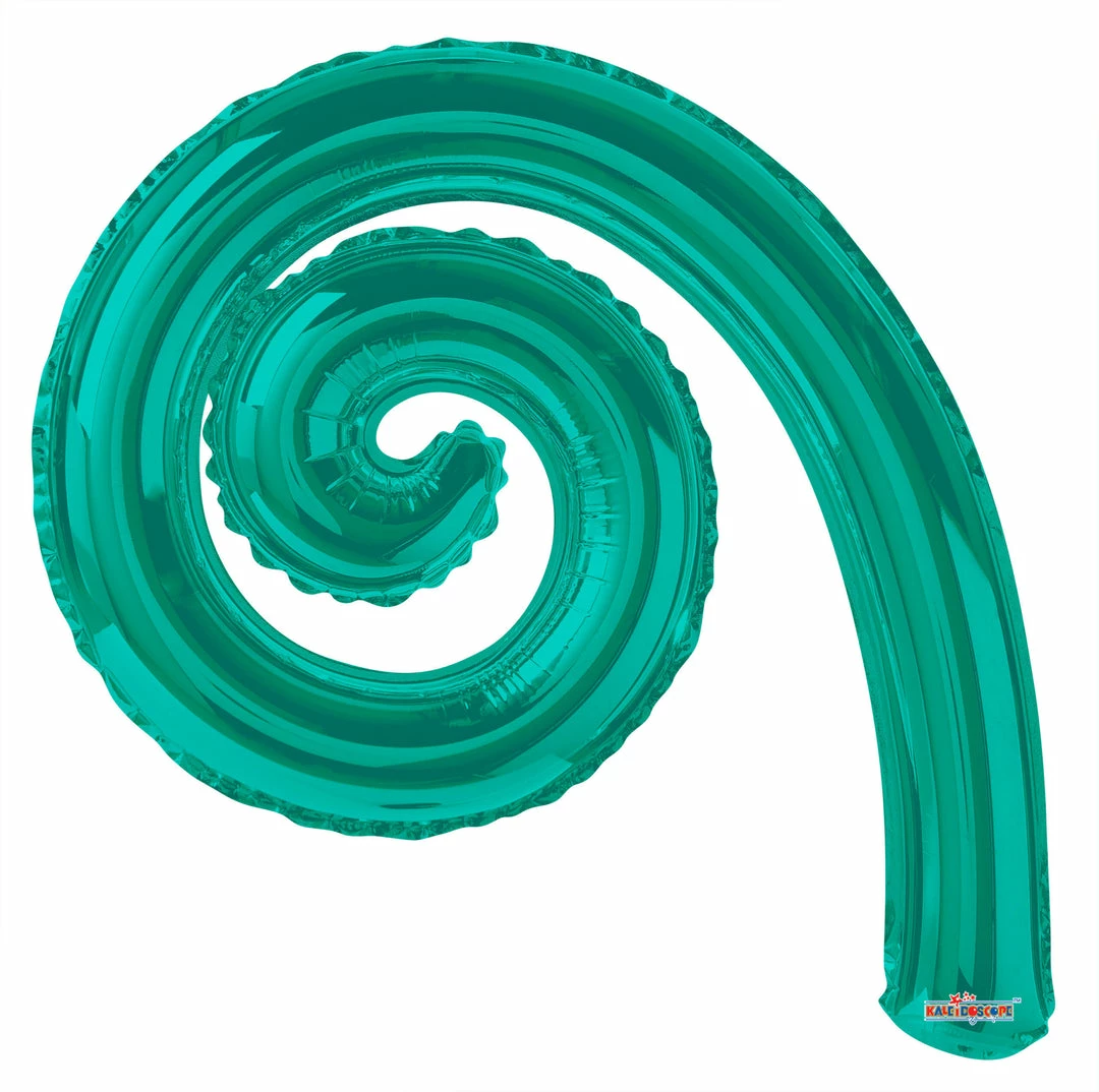 Funny Balloonsusa Turquoise Green Kurly Spiral 15007-DCF 3 Funny Balloonsusa Turquoise Green Kurly Spiral 15007-DCF