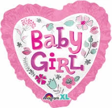 Funny Balloonsusa Foil Balloons Baby Girl 3366401