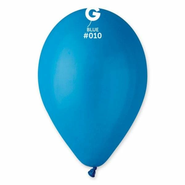 Funny Balloons Usa G110: #010 Blue 111002 Standard Color 12 In Latex Balloons 3 Funny Balloons Usa G110: #010 Blue 111002 Standard Color 12 In Latex Balloons