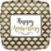 Funny Balloonsusa Foil Balloons Happy Anniversary Gold Scallop 35678