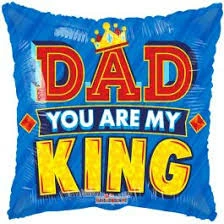 Funny Balloonsusa Foil Balloons Dad You Are My King