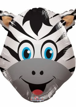 Funny Balloonsusa Mini Zebra Head 35003-14F