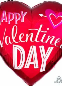 Funny Balloonsusa Foil Balloons HVD Heart Arrow 30166