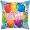 Funny Balloonsusa Get Well Soon 19487-18 Foil Balloons