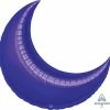 Funny Balloons Usa Foil Balloons Purple Crescent 1641899 - 26 In