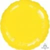 Funny Balloonsusa Foil Balloons Metallic Yellow Decor Round 80050