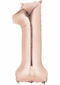 Funny Balloonsusa 1 Rose Gold 3621001 - 34 In