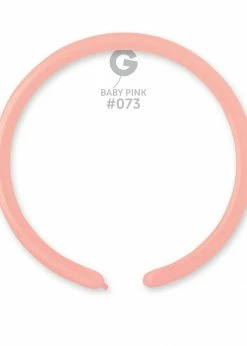 Funny Balloons Usa D2: #073 Baby Pink 217308 Standard Color 1/60 In