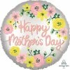 Funny Balloonsusa Foil Balloons Satin Infused HMD Spring Floral 3923201 - 28 In