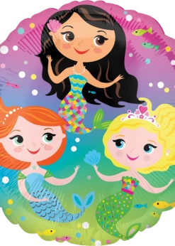 Funny Balloons Usa Foil Balloons Mermaids 41586