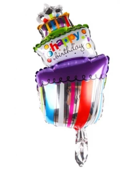Funny Balloonsusa Mini Cake 034057 Foil Balloons