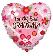 Funny Balloonsusa Foil Balloons For The Best Grandma 88089-18