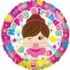 Funny Balloonsusa Happy Birthday Round 15446-09 Foil Balloons