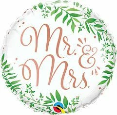 Funny Balloonsusa Mr And Mrs 103725