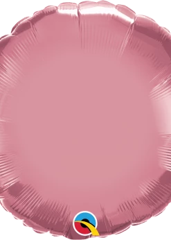 Funny Balloonsusa Mauve Chrome Round 895361