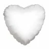 Funny Balloonsusa Foil Balloons White Heart 34102-18