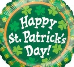 Funny Balloonsusa Saint Patrick's Day 11718 Foil Balloons