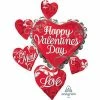 Funny Balloonsusa Happy Valentine's Day Love 25531 Foil Balloons