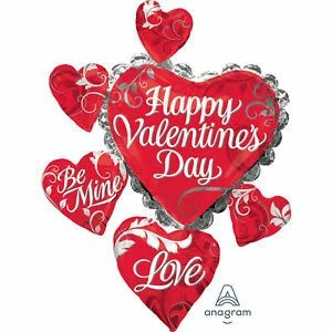 Funny Balloonsusa Happy Valentine's Day Love 25531 Foil Balloons 3 Funny Balloonsusa Happy Valentine's Day Love 25531 Foil Balloons