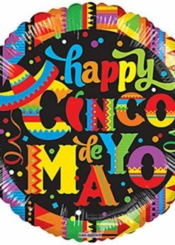 Funny Balloonsusa Happy Cinco De Mayo Festive 87018-18