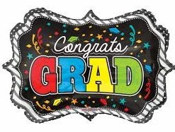 Funny Balloonsusa Foil Balloons Congrats Grad 85279