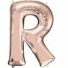 Funny Balloonsusa Foil Balloons Rose Gold R Giant Letter 3658101 - 34 In