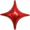 Funny Balloons Usa Foil Balloons Mini 4 Point Red Star 53454